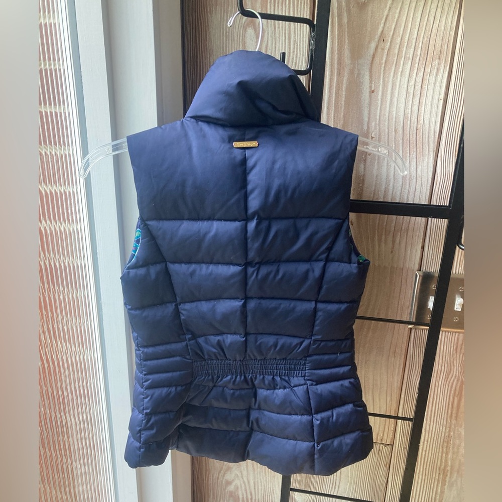Lilly Pulitzer puffer vest OBO - Picture 3 of 10
